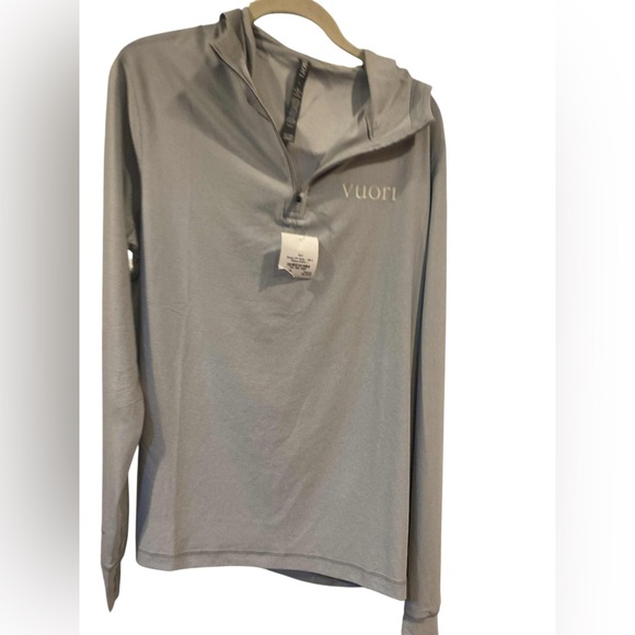NWT Vuori men’s pullover PLATINUM HEATHER Size L - Picture 2 of 5